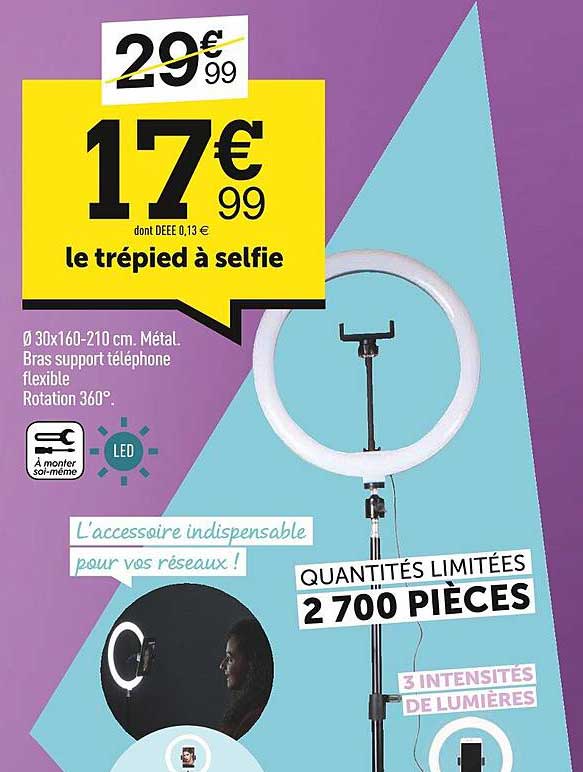 le trépied à selfie