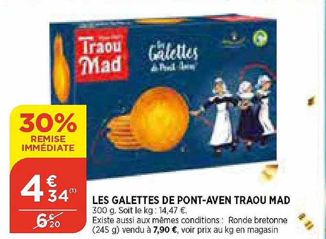 les galettes de pont-aven traou mad