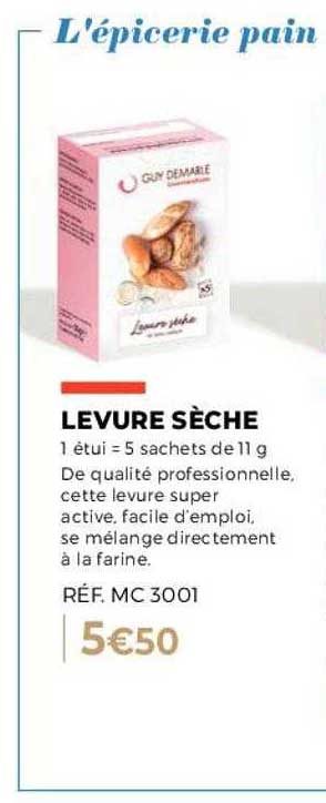 levure sèche