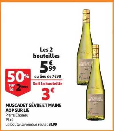 muscadet sèvre et maine aop sur lie