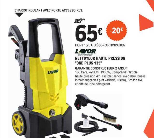 Nettoyeur Haute Pression "one Plus 135" Lavor