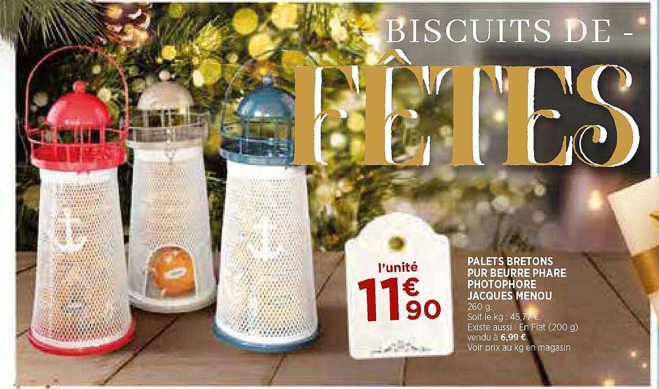 palets bretons pur beurre phare photophore jacques menou