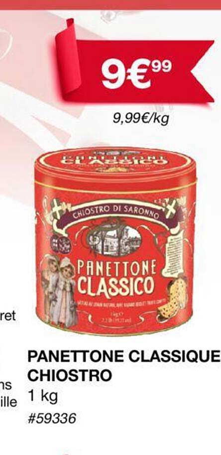 panettone classique chiostro