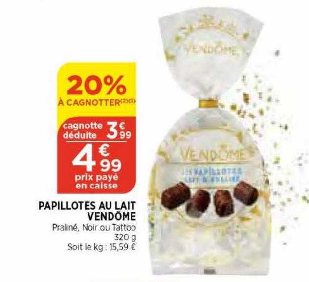papillotes au lait vendôme