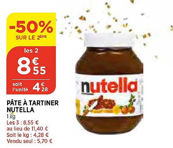 Pâte à Tartiner Nutella