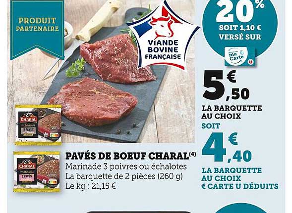 Pavés De Bœuf Charal