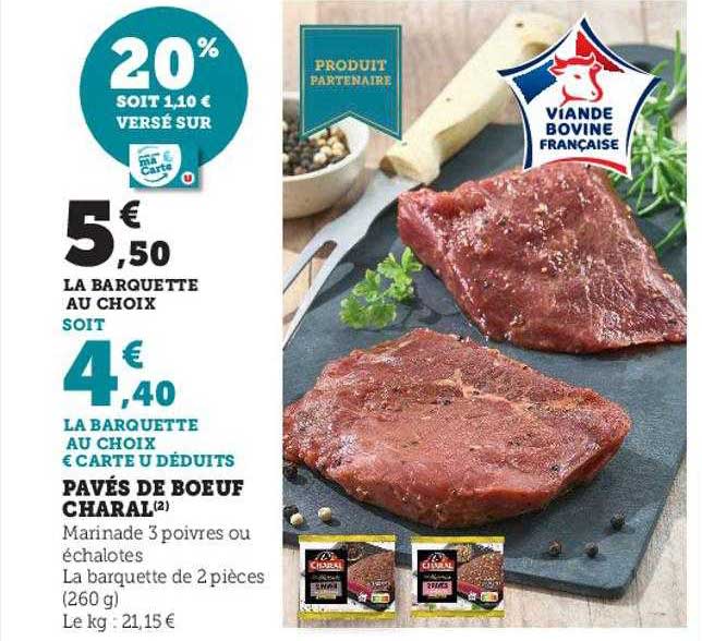 Pavés De Bœuf Charal