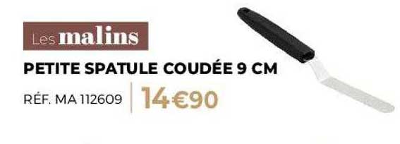 petite spatule coudée 9 cm