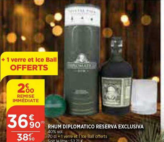 rhum diplomatico reserva exclusiva