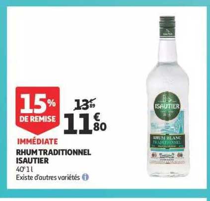 Rhum Traditionnel Isautier
