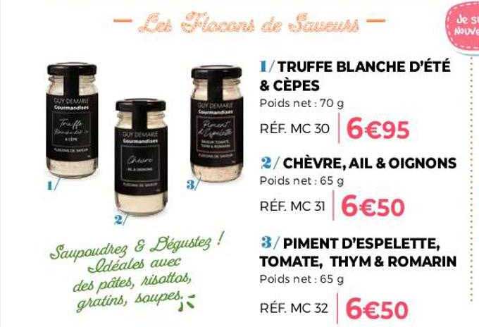 truffe blanche d'été & cêpes, chèvre, ail & oignons, piment d'espelette, tomate, thym & romarin