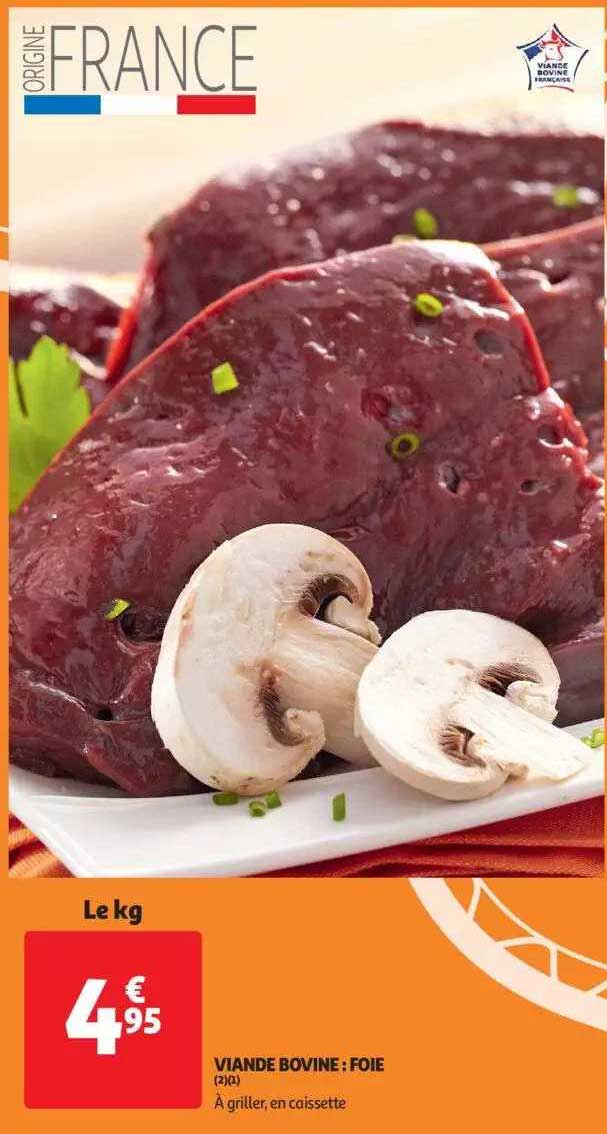 Viande Bovine : Foie