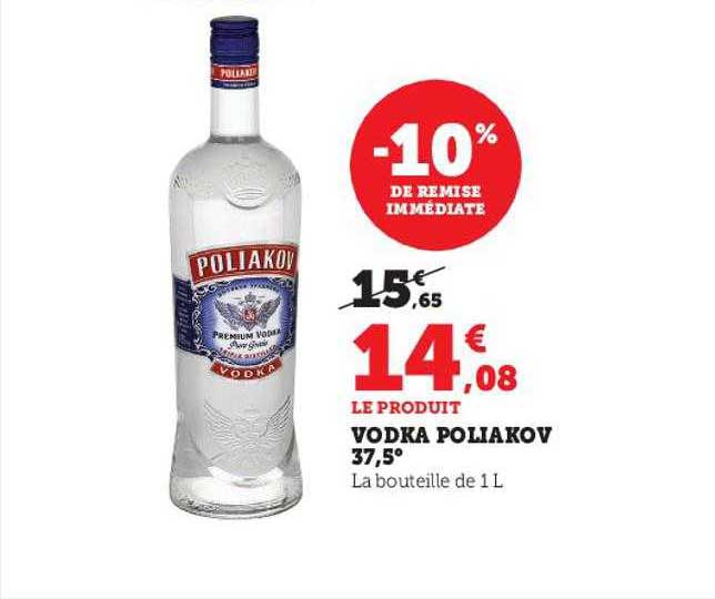 Vodka Poliakov 37,5°