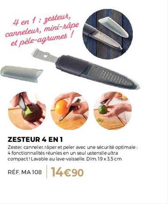 zesteur 4 en 1