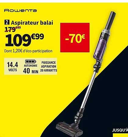 Aspirateur Balai Rowenta