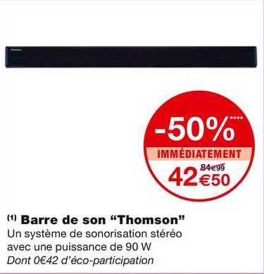 Barre De Son "thomson"