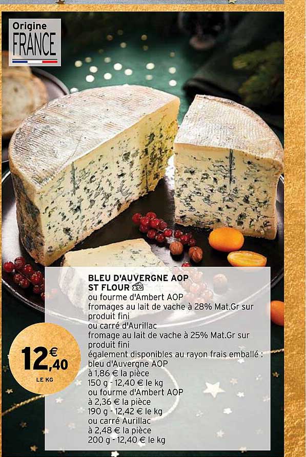Bleu D'auvergne Aop St Flour