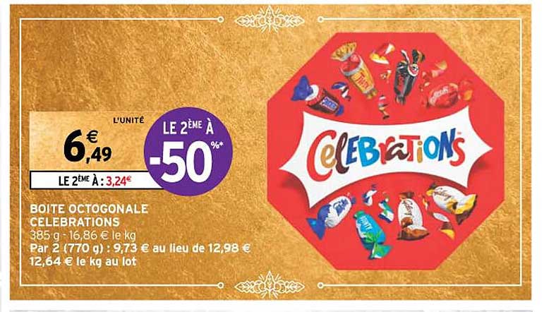 boite  octogonale celebrations