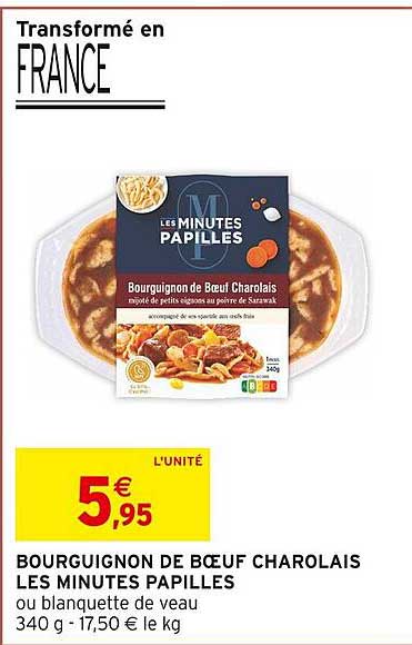 Bourgvignon De Boeuf Charolais Les Minutes Papilles