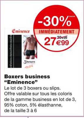 Boxers Business "eminence"