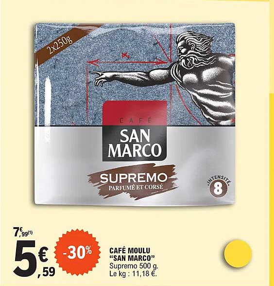 café moulu "san marco"