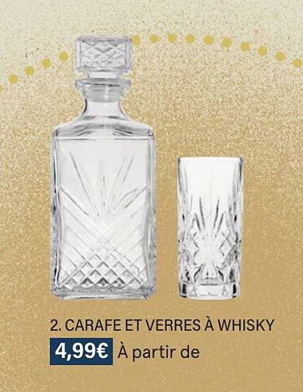 Carafe Et Verres à Whisky