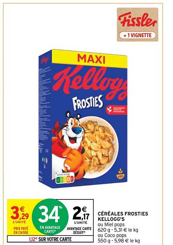 Céréales Frosties Kellogg's