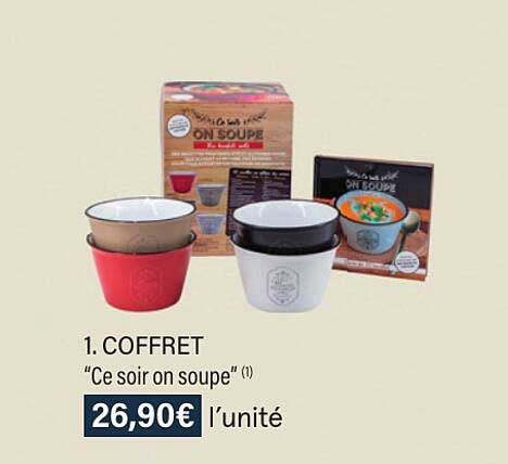 coffret "ce soir on soupe"