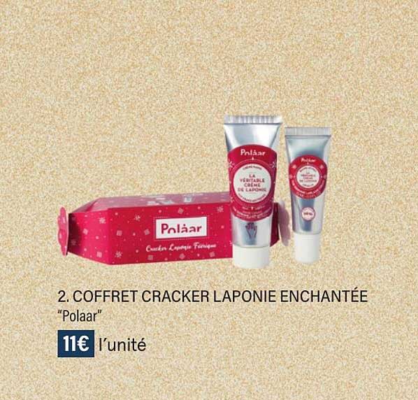coffret cracker laponie enchantée "polaar"