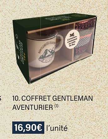 coffret gentleman aventurier