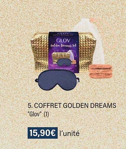 coffret golden dreams "glov"
