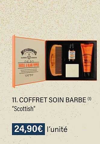 coffret soin barbe "scottish"