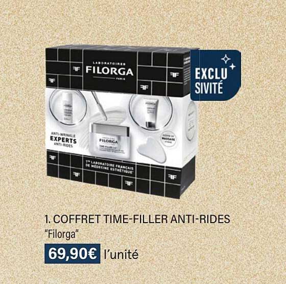 coffret time-filler anti-rides "filorga"