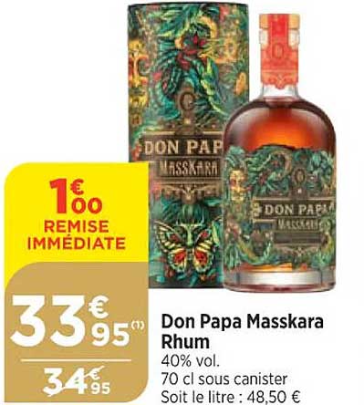 don papa masskara rhum