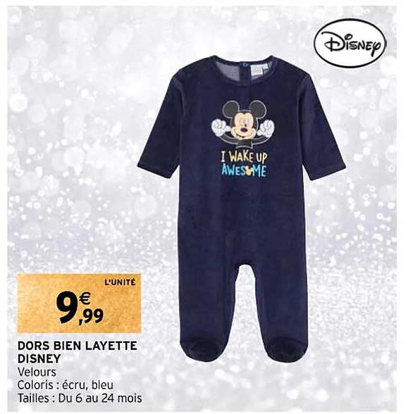 dors bien layette disney