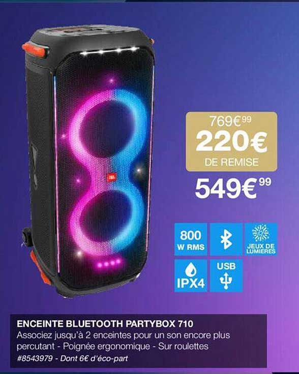 enceinte bluetooth partybox 710