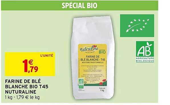 farine de blé blanche bio t45 nuturaline