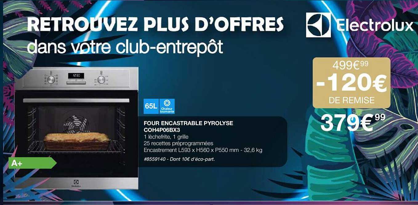 Four Encastrable Pyrolyse Electrolux