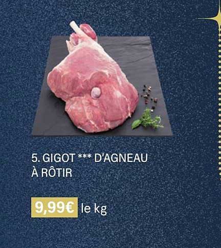 gigot*** d'agneau à rôtir