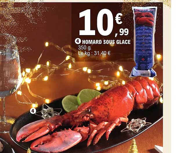 Homard Sous Glace