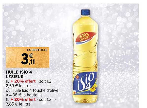 huile isio 4 lesieur