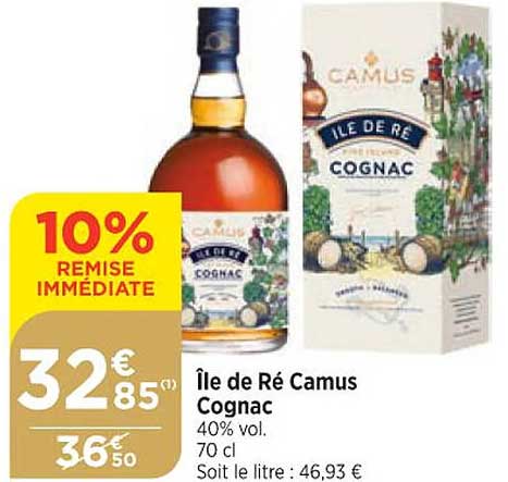 île de ré camus cognac