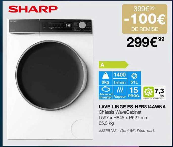 lave-linge sharp