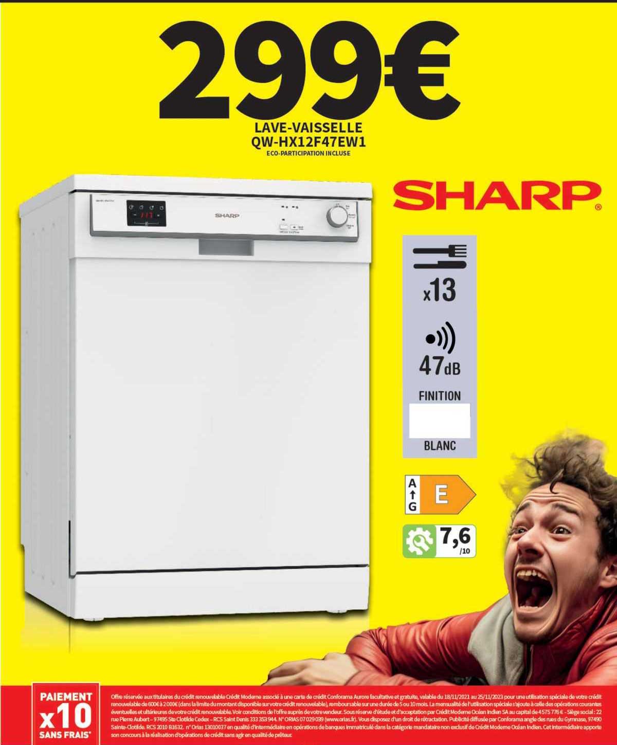 lave-vaisselle sharp