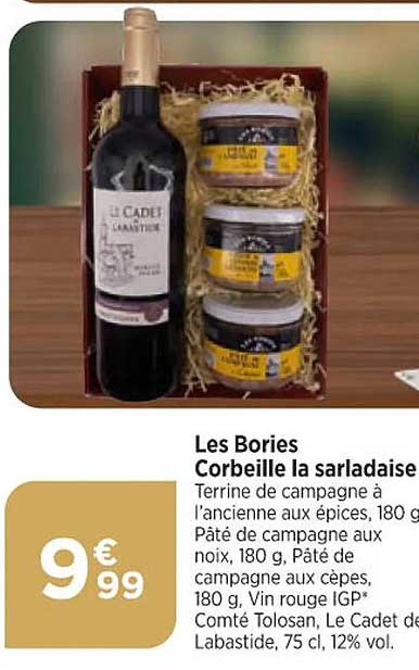 les bories corbeille la sarladaise