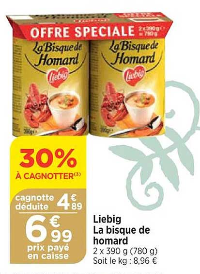 liebig la bisque de homard