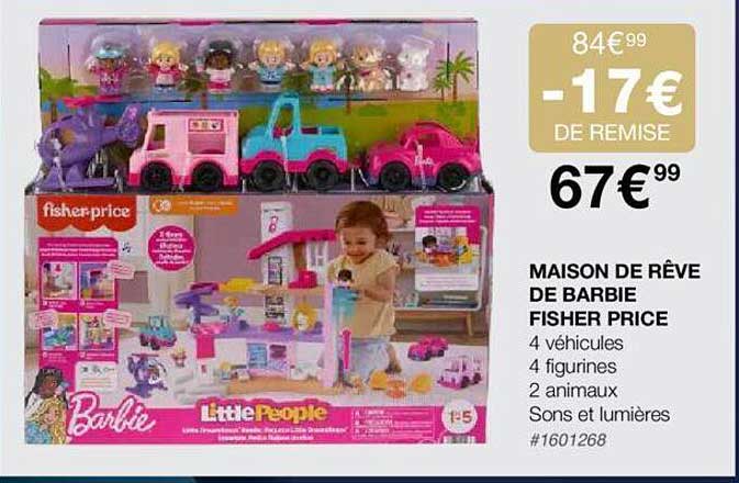 maison de rêve de barbie fisher price