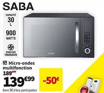 micro-ondes multifonction saba
