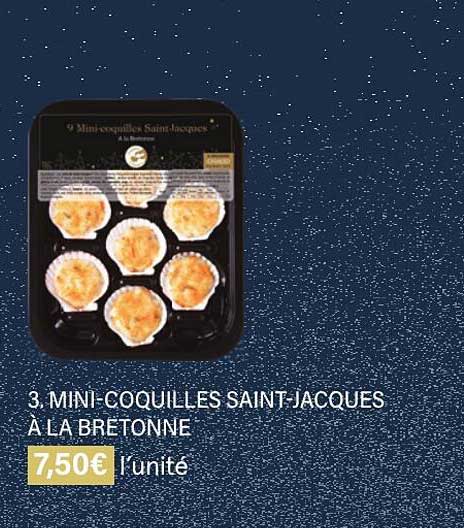 mini-coquilles saint-jacques à la bretonne