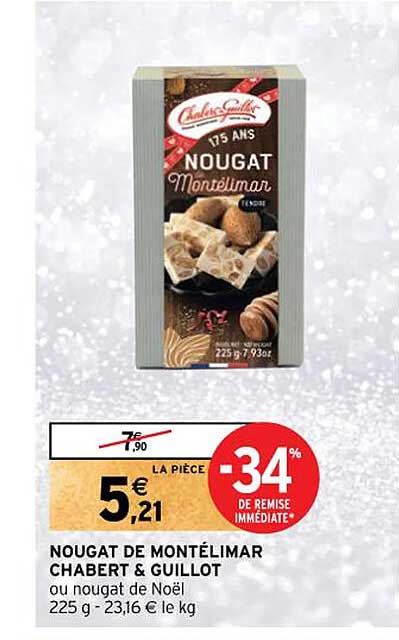 Nougat  De Montélimar Chabert & Guillot